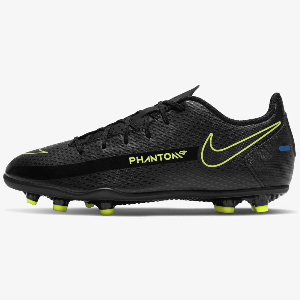 Nike Phantom GT Club FG MG Black Yellow Youth 6 Women 7.5 UK 5.5 EU 38.5‎